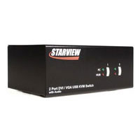 Startech.com 2 Port DVI/VGA USB KVM Switch (SV231DDUSGB)